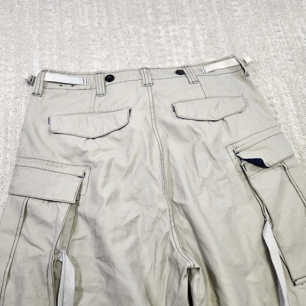 Vintage No Boundaries Cargo Pants Men 32x32 Baggy Paratrooper Wide Leg Y2K Trip - Picture 11 of 15